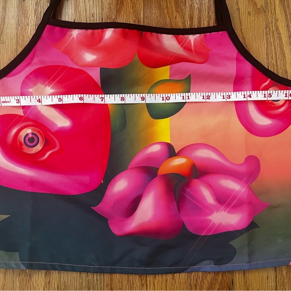 Colorful crop top with tie shoulder - Picture 4 of 5